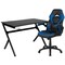 Flash Furniture Black Gaming Desk and Chair Set with Cup Holder BLN-X10D1904-BL-GG - alternate 2